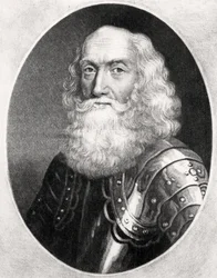 Portrait du général Thomas Dalyell (c.1599-1685) gravé par Richard Earlom (1743-1822) et Charles Turner (c.1773-1857) d
